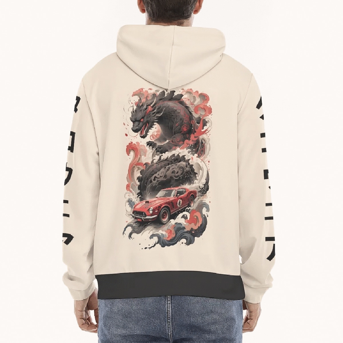 Godzilla zip up hoodie outlet