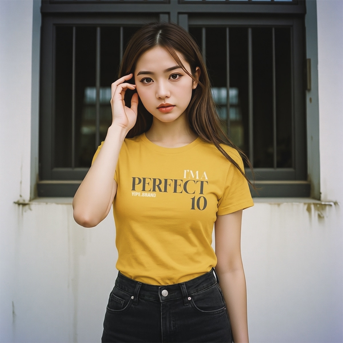 Printed T Shirt Women A Perfect 10 meme
