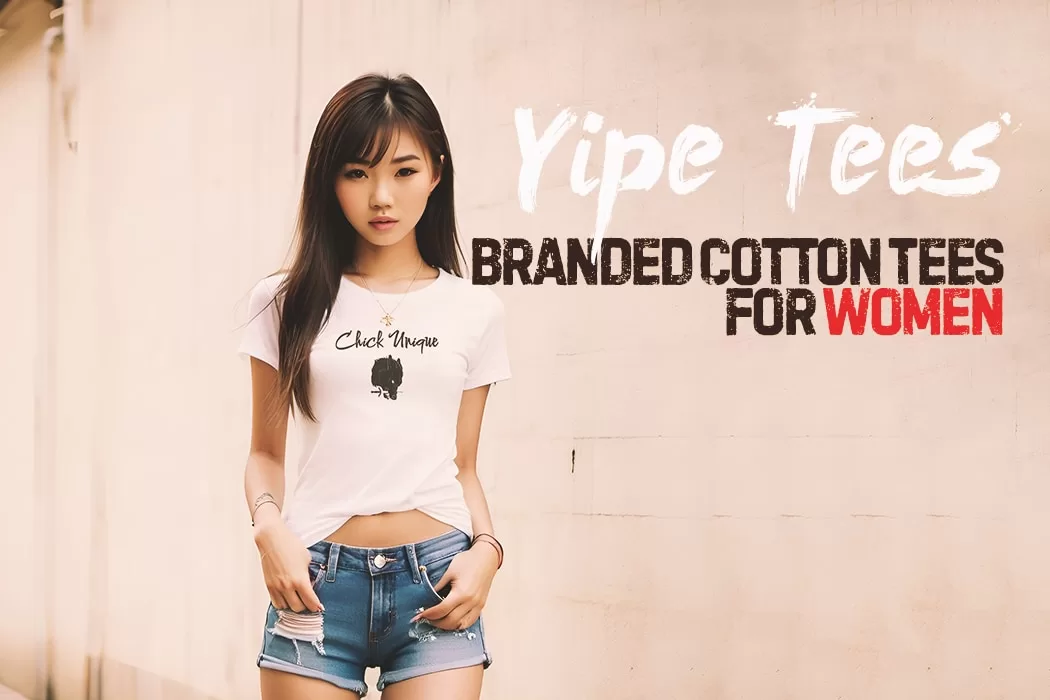 Yipe cotton tees for women