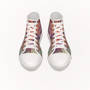 High-top Sneakers Manga Smile, Front Side