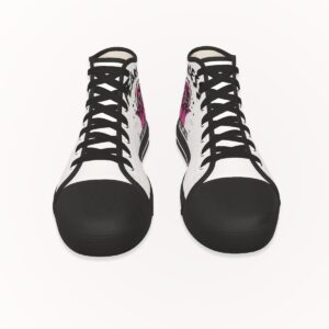 High-Top Sneakers Fearless Mind, Black Sole, Front Side
