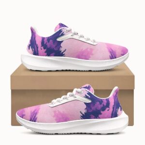 Low-top sneakers with mesh lining and MD sole, Purple Dream, boxed
