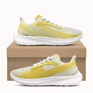 Low-Top sneakers with mesh lining and md sole, Golden Margarita, boxed view