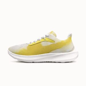 Low-Top sneakers with mesh lining and md sole, Golden Margarita, left