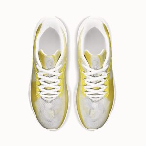 Low-Top sneakers with mesh lining and md sole, Golden Margarita, top