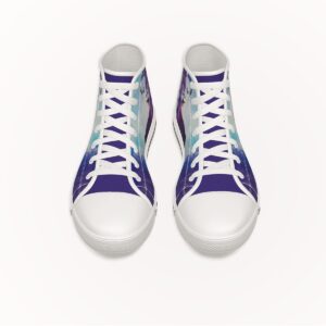 Footwear Women High Top Sneakers Space Girl, Front Side