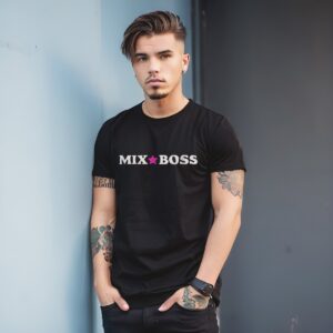 T-shirt unisex with Mixboss logo print