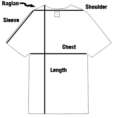 t-shirt raglan short sleeve