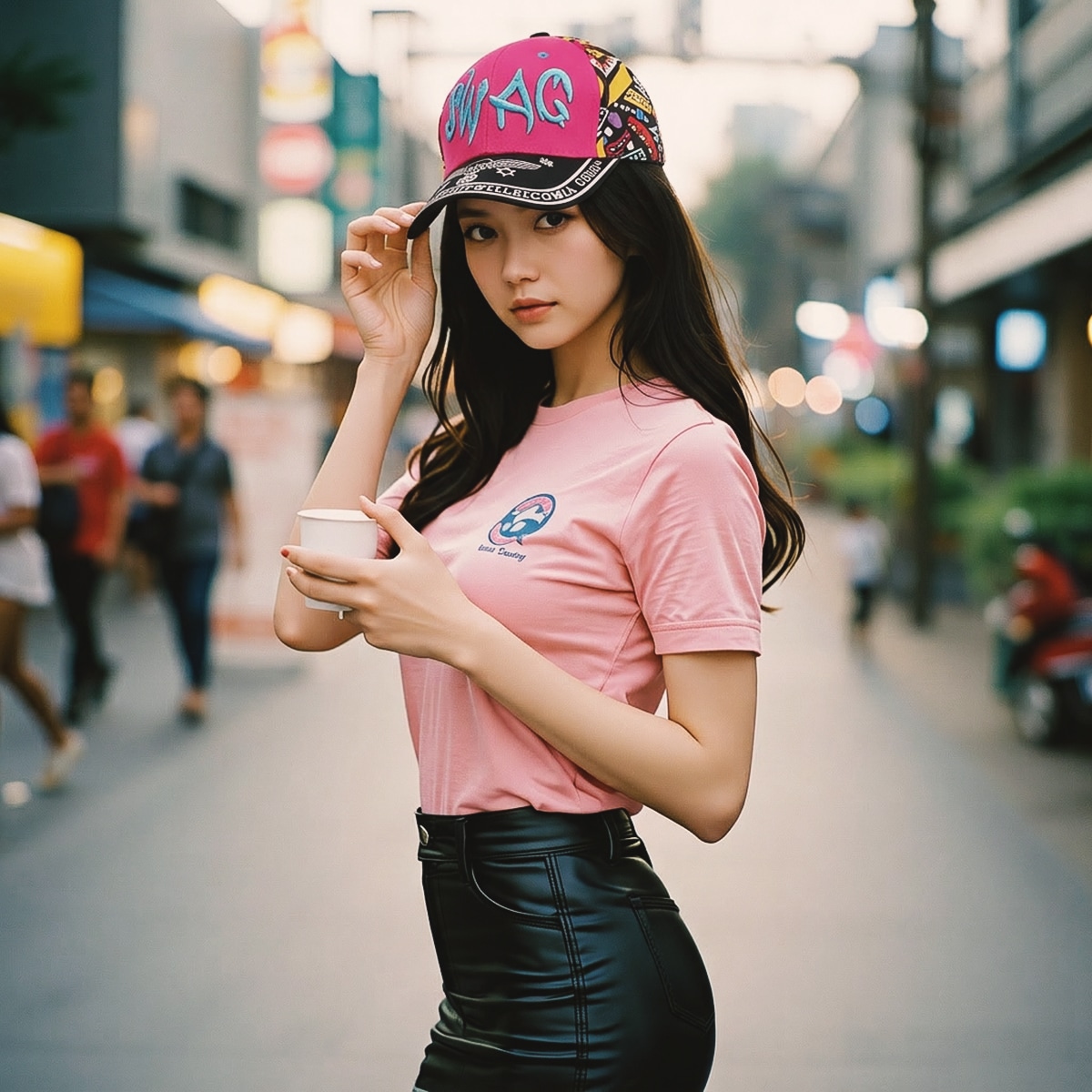 Caps 3D embroidery street fashion cotton baseball cap model image