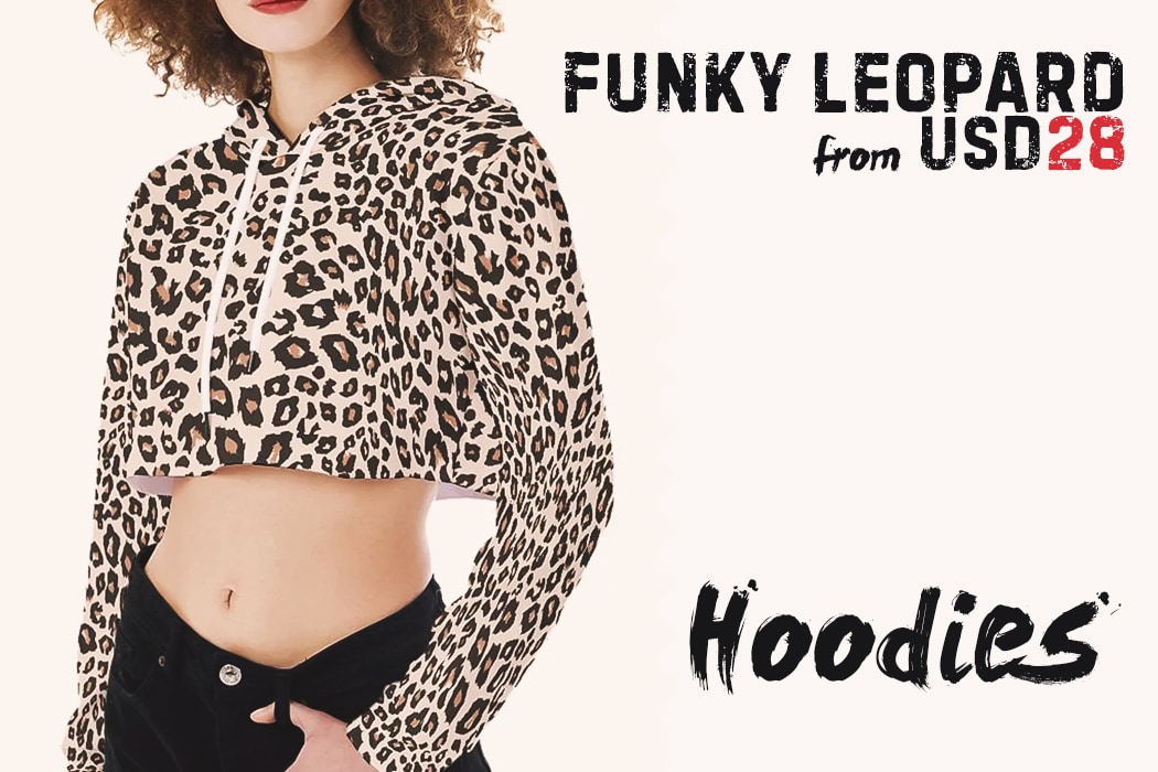 Hoodies and crop hoodies for women
