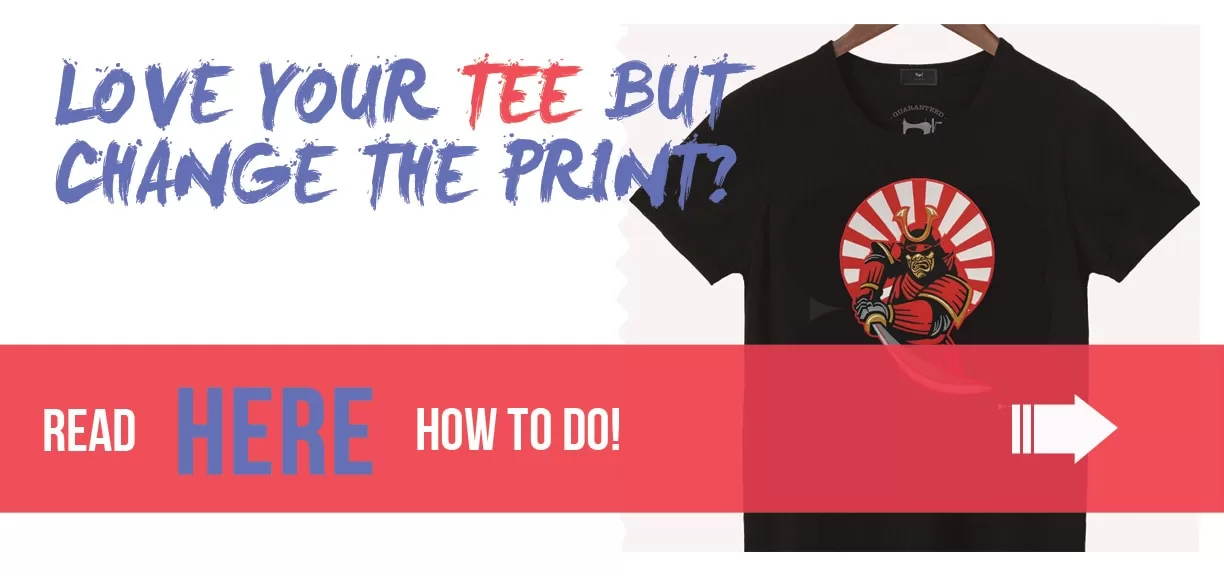 How to change print on your clothes