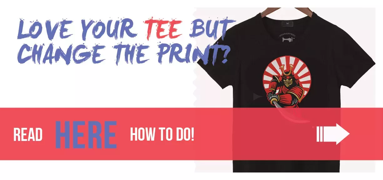 How to change print on your clothes