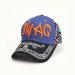 Caps 3D embroidery street fashion cotton baseball cap swag blue