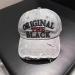 Caps distressed washed vintage embroidered denim baseball cap the black grey