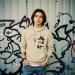 Hoodie men pull over cotton graphic hoodie draw strings feel lucky punk