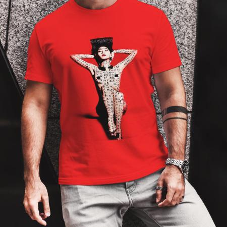 T-shirt for men with Japanese erotic photo art print