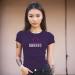 T Shirt Women Yipe Tee Brand New Bitch Color Purple