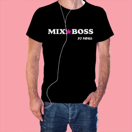 T-shirt unisex with Mixboss print