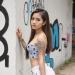 Tube top cropped Harajuku Y2K style vintage stars