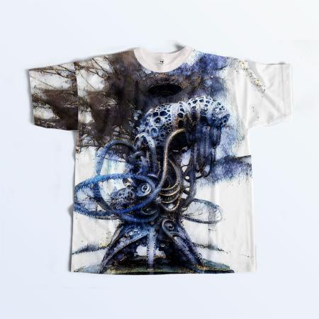 T-shirt for men with Dreaming AI 3D print