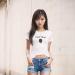 Printed T-shirt for women cotton and Chick Unique print