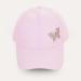caps-baseball-cap-bling-cap-pink-front-view-mini-butterfly
