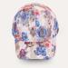 caps-baseball-cap-ponytail-embroidery-glitter-cap-white-front-view
