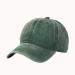 Classic Sandwashed Cotton Baseball Cap Green