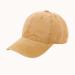 caps-plain-baseball-snapback-cap-sandwashed-cotton-classic-cap-yellow