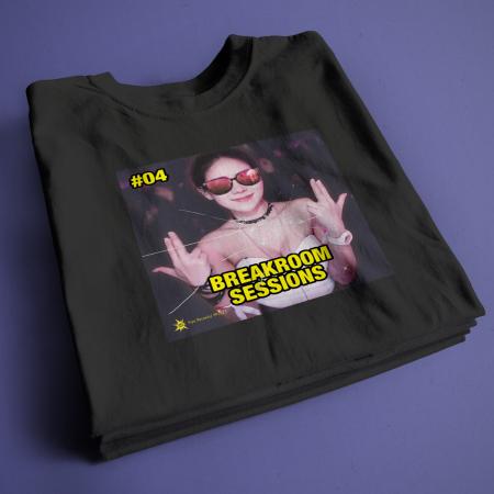 T-shirt with Breakroom Sessions #04 artwork