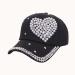 caps-baseball-cap-rhinestone-snapback-denim-bling-cap-black