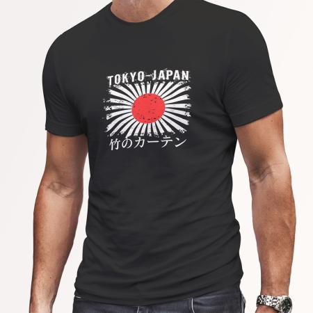 T-Shirt for Men Tokyo Japan, Urban City