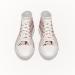 Footwear Women High Top Canvas Shoe Sherry Blossom Front Side