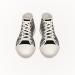 High-Top Sneakers for women Canvas Zebra, Front Side