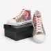 Footwear high top canvas sneakers japanese manga demon girl boxed
