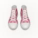 Footwear Women High-Top Sneakers Pink Heart ,Front Side