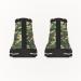 Footwear High Top Canvas Sneakers Camo Canvas Back Side