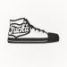 High-Top Sneakers Fuck It, Left Side
