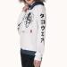 Classic Hoodie Women Japanese Octopus Kawai print, sideview