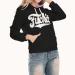 Printed Hoodie For Women Slim Style Fuck It
