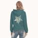 Printed hoodies for Women Slim Style Girl Power, Back side