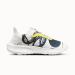 Low-Top sneakers with Mesh Top Lining and Md Sole, Blue Octopus , right