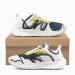 Low-Top sneakers with Mesh Top Lining and Md Sole, Blue Octopus, boxed view