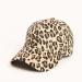 Baseball Cap Leopard Pattern Print