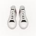 High Top Sneakers Fearless Mind Front Side Black tongue