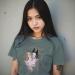 T shirt women army green vintage kitsch love bite